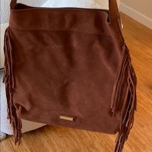 BCBG Max Azria suede purse. Never used. NEW.